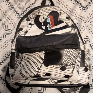Disney Tim Burton’s Nightmare Before Christmas Small Backpack with Jack & Sally